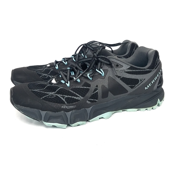 merrell agility peak flex trail running shoes